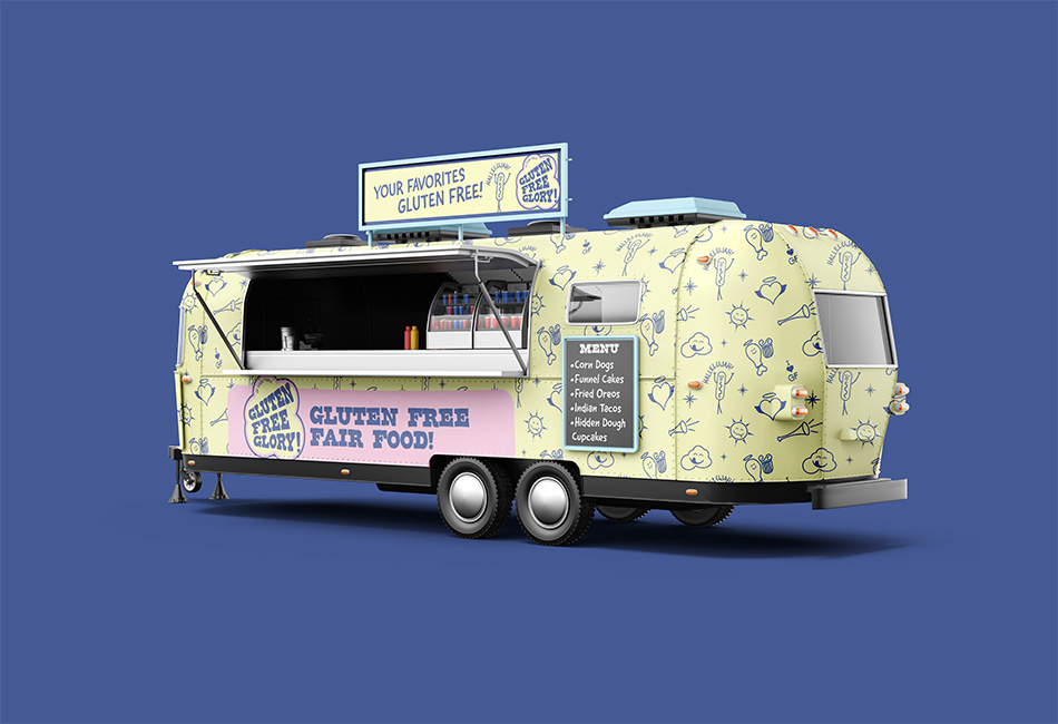 food truck mockup web